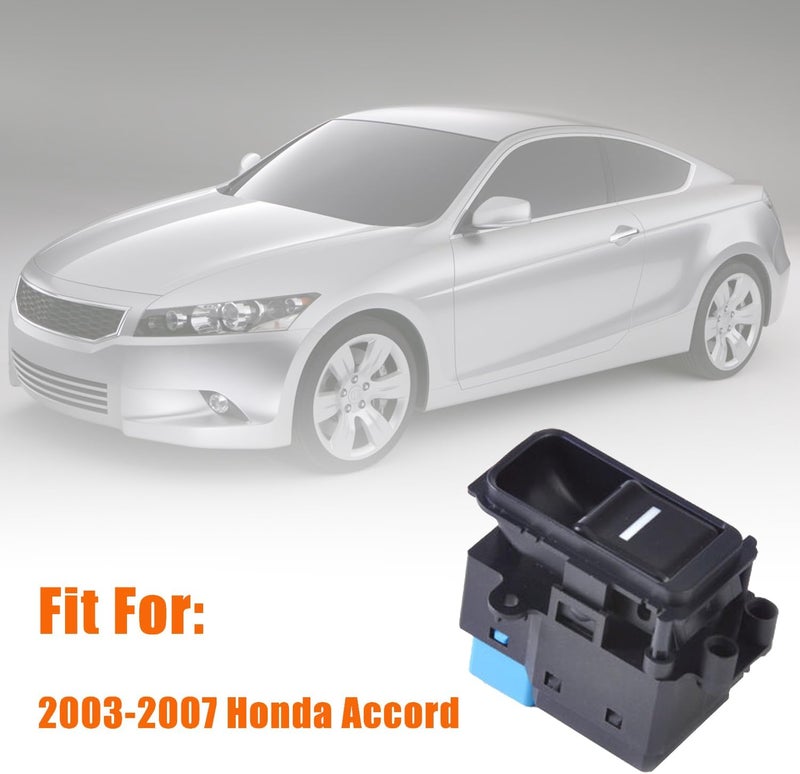 TINJO Power Window Control Switch Button Fit for Honda Accord 7th 2.4L 2003-2007, Replaces OE 35770-SDA-A01,35770-SDA-A21 Rear Left Right Passenger Driver Side Power Window Master Switch - Image 2